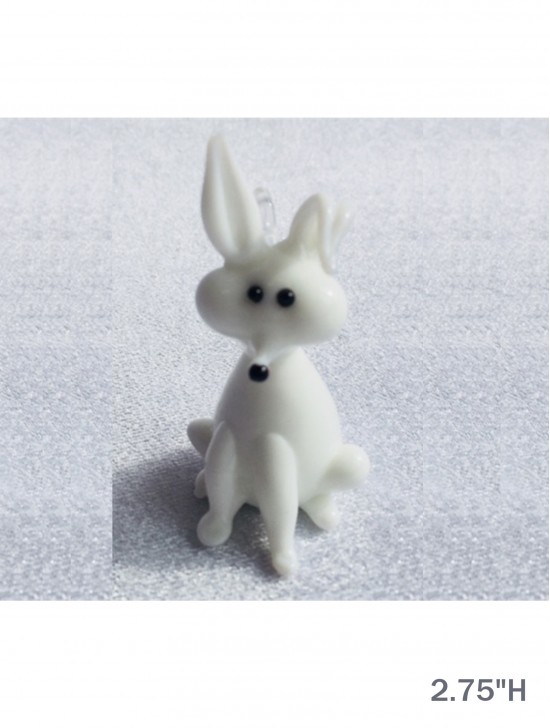 Glass Hanging Bunny